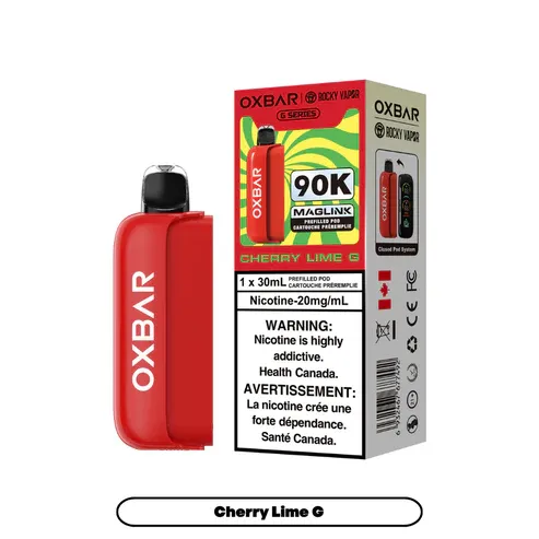 Rocky Vapor Oxbar Maglink - G Series - Cherry Lime G 90k