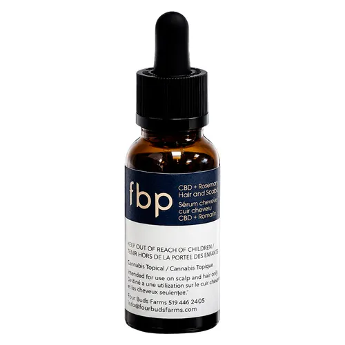 CBD + Rosemary Hair and Scalp Serum