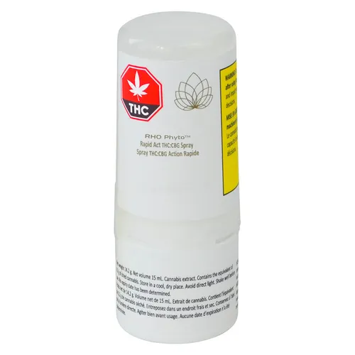 RHO Phyto - Rapid Act THC:CBG Oral Spray - Rapid Act THC:CBG Oral Spray 15ml Oils