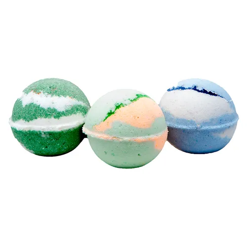 Rebound by Stewart Farms - CBD Bath Bomb Triple Pack: Lavender Fields Evergreen Fores - Hybrid - 3 Pack Rebound by Stewart Farms - CBD Bath Bomb Triple Pack: Lavender Fields Evergreen Fores - Hybrid - 3 Pack