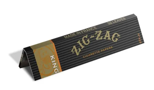 Zig Zag Black King Slim Rolling Papers