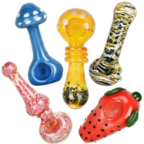 High End Spoon Pipe 3" to 5" - Assorted Styles