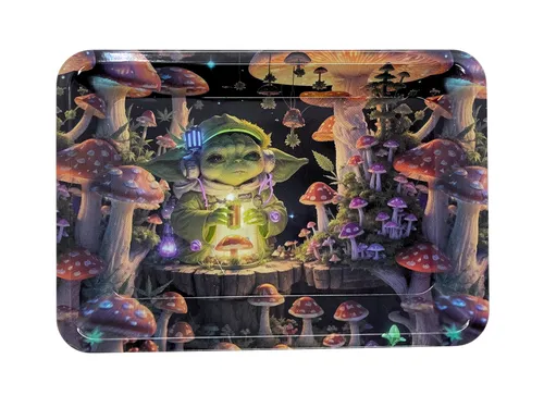 Small Rolling Tray | Yoda (2)