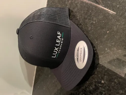 Lux Leaf Retro Trucker Snapback Hat