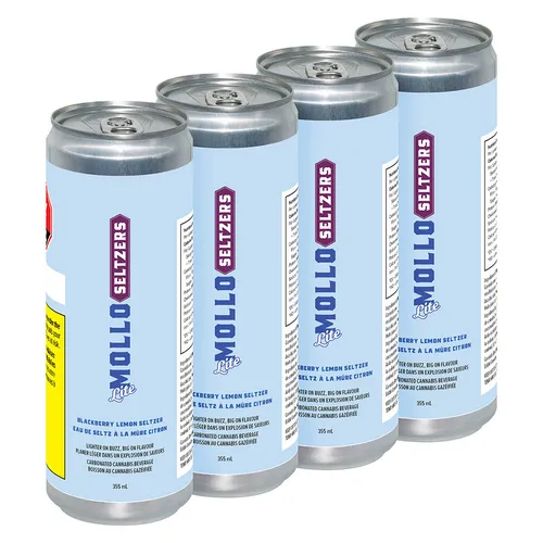 Mollo - Blackberry Lemon Seltzer