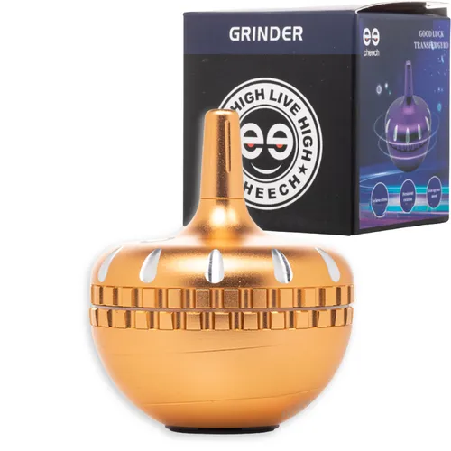 Cheech Spinner Grinder - Gold