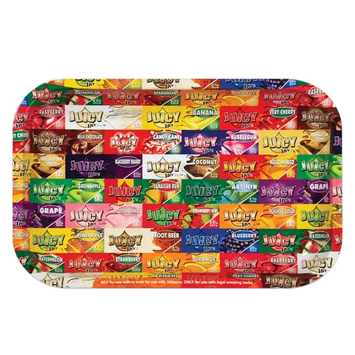 Metal Rolling Tray - "Juicy Jays" (SM)