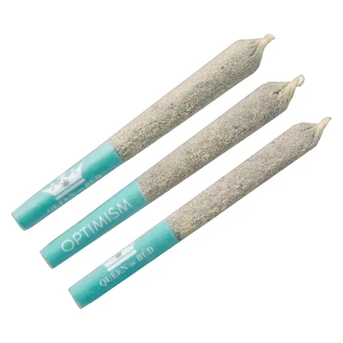 Queen of Bud - Princess Cut Aventurine Infused Pre-Roll - 3x0.5g Queen of Bud - Princess Cut Aventurine Infused Pre-Roll - 3x0.5g