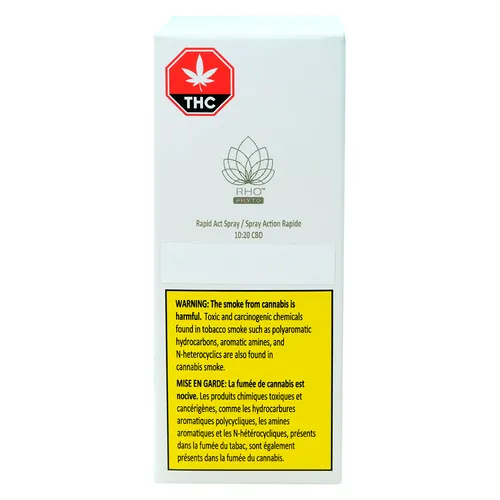 RHO Phyto - Rapid Act 10:20 CBD Spray - 15ml
