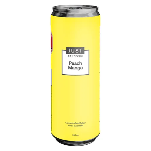 JUST Seltzers - Peach Mango - Peach Mango 355ml Beverages JUST Seltzers - Peach Mango - Peach Mango 355ml Beverages