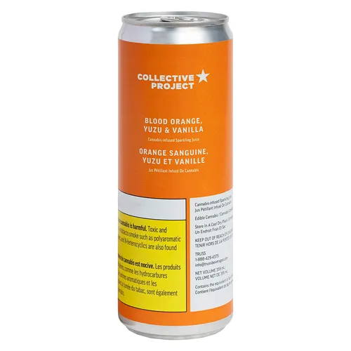 Collective Project - Blood Orange Yuzu & Vanilla Sparkling Juice - Blend | 355ml Collective Project - Blood Orange Yuzu & Vanilla Sparkling Juice - Blend | 355ml