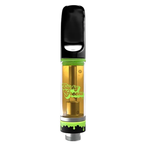 Sticky Greens - Golden CRML 0.95g Liquid Diamond 510 Vape