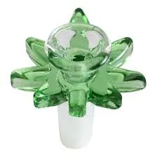 14mm Cannabis Leaf Bowl