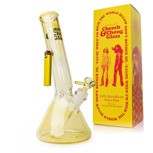 Cheech & Chong Glass 12" Basketball Jones Chillax Beaker - Colour Changing