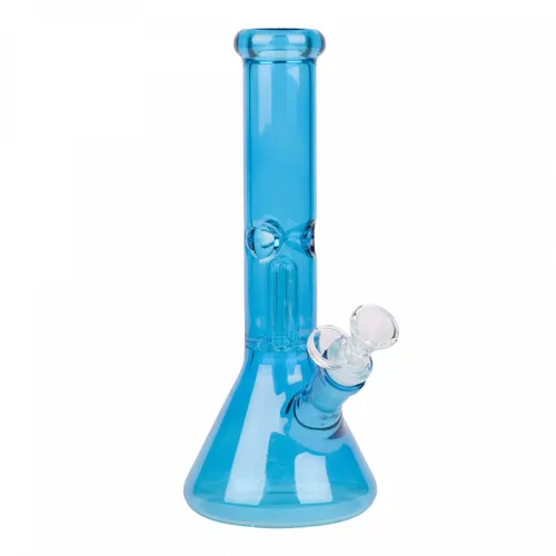 10" Day Glow Beaker - Blue