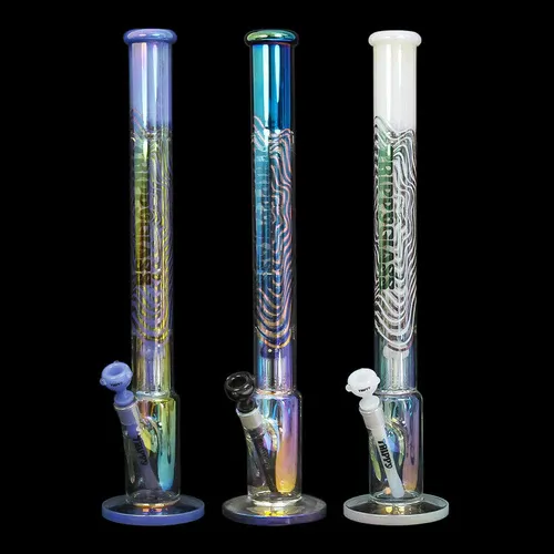 23" Trippy 4 Layer 8 Arm Perc Bong - Black or Blue