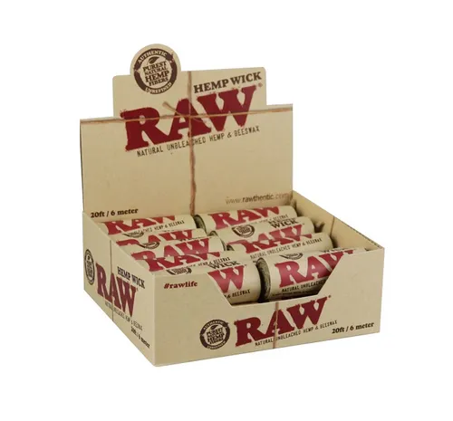 Raw Hemp Wick