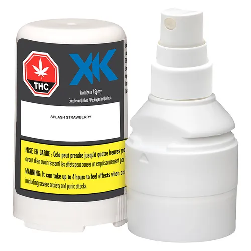 XK - Splash Strawberry Spray THC 9.4MG/Spray - Splash Strawberry 3.5ml Oils