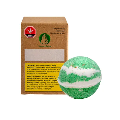 Evergreen Forest CBD Bath Bomb