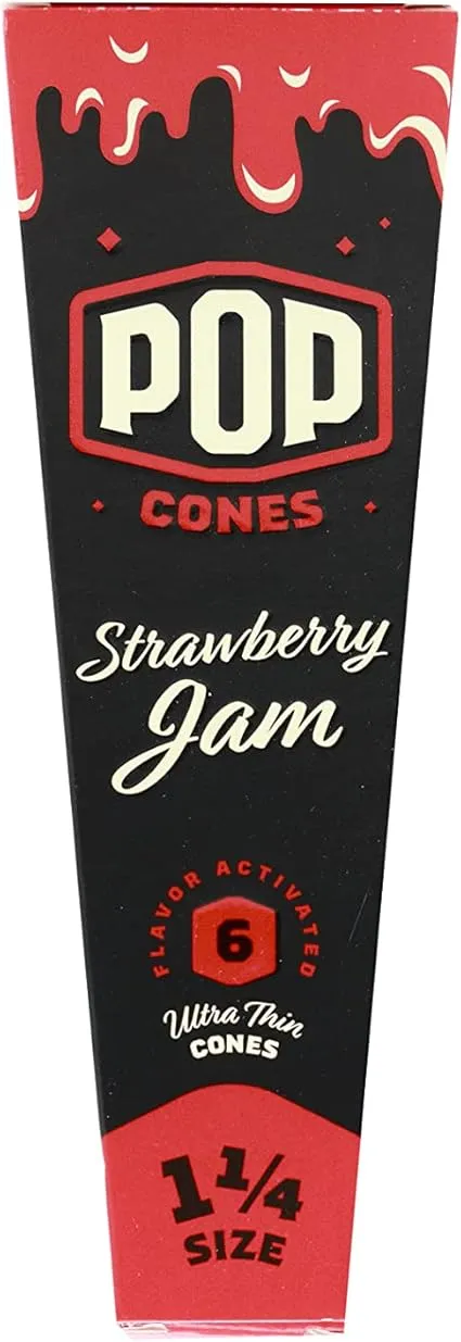 POP Cones 1 1/4 - Strawberry Jam