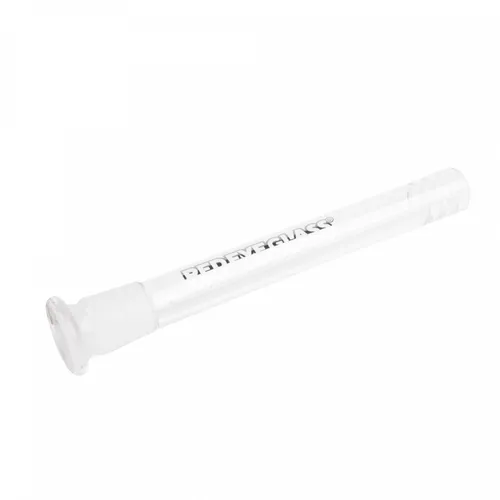 Red Eye Glass Branded 150mm  Flush Mount Diffuser Downstem - Clear