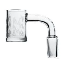 14mm 90 Degree Arsenal Flame Banger - Clear