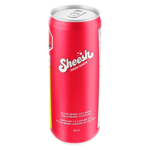 Sheesh Hash Sodas - Banjo Berry Live Rosin Strawberry Lemonade - Banjo Berry Live Rosin Strawberry Lemonade 355ml Beverages Sheesh Hash Sodas - Banjo Berry Live Rosin Strawberry Lemonade - Banjo Berry Live Rosin Strawberry Lemonade 355ml Beverages