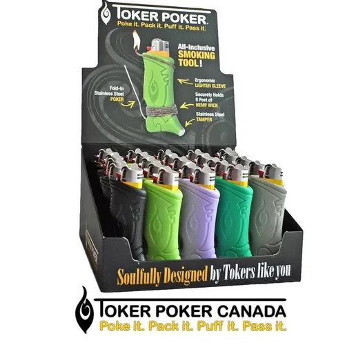 Toker Poker - Bic Various Colours