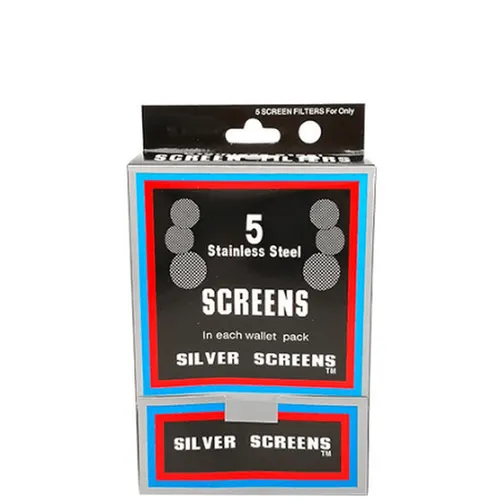 Pipe Screens Stainless Steel Wallet (5 Pack)