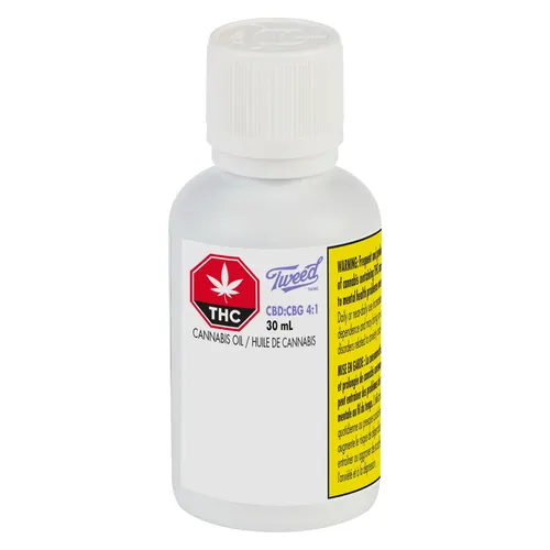 Tweed - CBD:CBG 4:1 - 30 ML