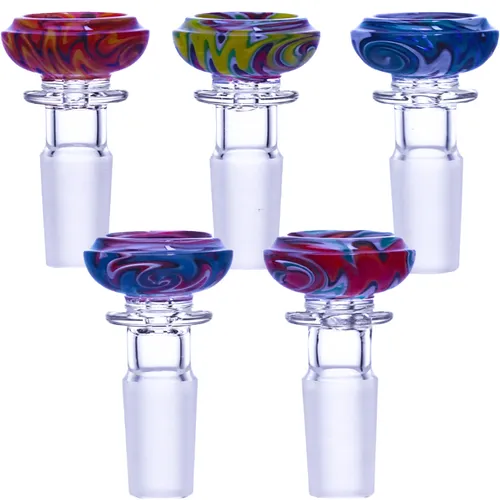 14mm OG Original Fire Swirl Bowl