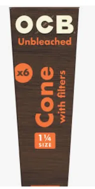 OCB Cones - 1 1/4 6 pack