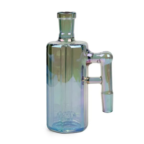 Red Eye Tek 14mm 90 Degree Terminator Hex Tube Ash Catcher - Green