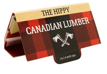 Canadian Lumber - Flax Rolling Papers with Tips