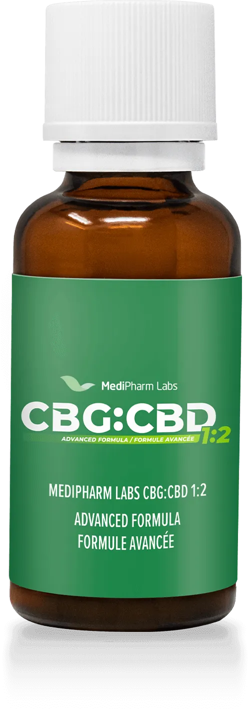 MEDIPHARM LABS CBG:CBD ADVANCE FORMULA 30ML