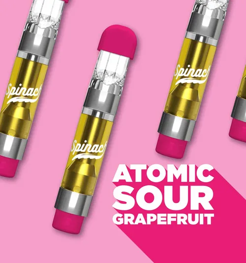 SPINACH Atomic Sour Grapefruit Vape 1g