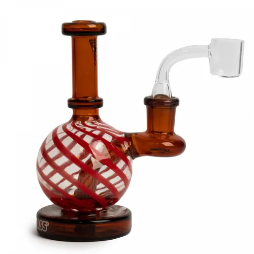 Red Eye Glass 6" Amber Orb Rig
