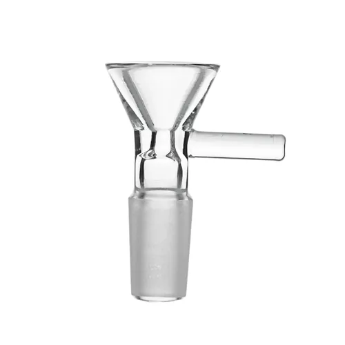 14mm Bowl Piece w/ Handle - Clear