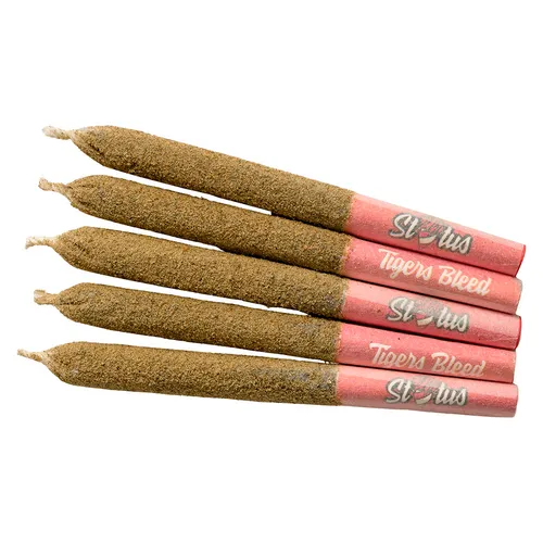 Tigers Bleed Liquid Diamond Infused Kief Coated Pre-Roll Tigers Bleed Liquid Diamond Infused Kief Coated Pre-Roll