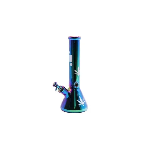 14" Dark Green Sunshine Leaves Beaker