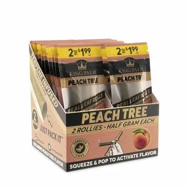 King Palm 2 Rollie Peach Tree Wraps