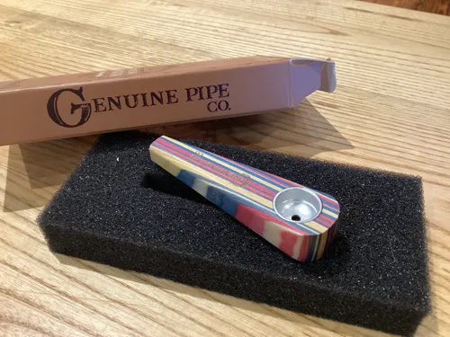 Genuine Rainbow Wood pipe