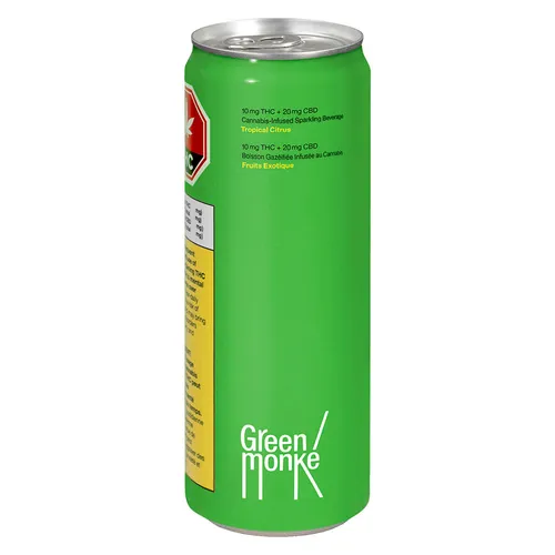 Green Monké - Tropical Citrus - Hybrid - 350ml Green Monké - Tropical Citrus - Hybrid - 350ml