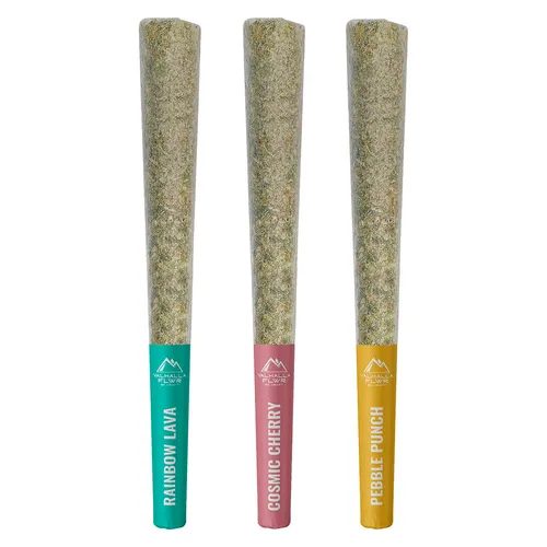 Valhalla Flwr - Pre-Roll Variety Pack - Hybrid - 3x0.5g Valhalla Flwr - Pre-Roll Variety Pack - Hybrid - 3x0.5g