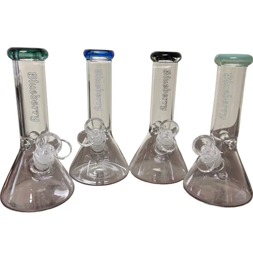 Blueberry | 8" Glass Beaker Bong