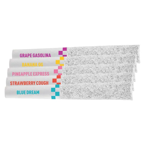 Claybourne - Flyers Frosted Infused Variety Pack Pre-Rolls - Flyers Frosted Infused Variety Pack Pre-Rolls 5x0.5g Resin Claybourne - Flyers Frosted Infused Variety Pack Pre-Rolls - Flyers Frosted Infused Variety Pack Pre-Rolls 5x0.5g Resin