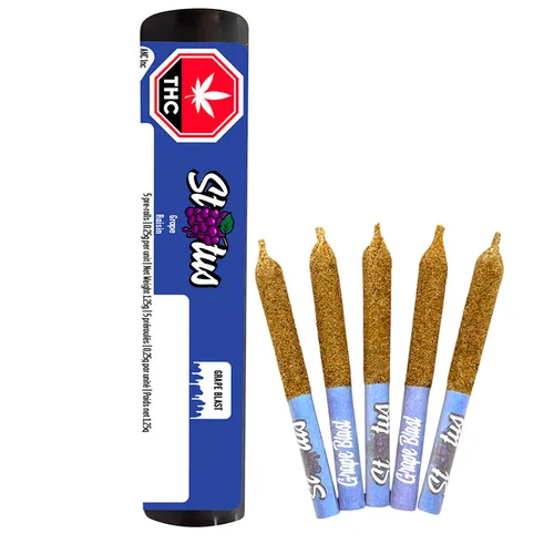 Grape Blast Liquid Diamond Infused Kief Coated Pre-Roll