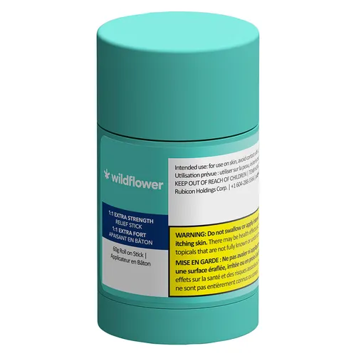 Wildflower - Extra Strength 1:1 Relief Stick - Hybrid - 60g