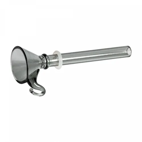 Red Eye Glass 9mm Cone Pull-Out - Smoke