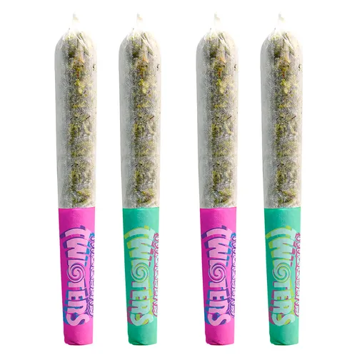 Rizzlers - Twisters - Tropicoco & Watermelon Razzler Infused Pre-Roll - Hybrid - 2x0.5g Rizzlers - Twisters - Tropicoco & Watermelon Razzler Infused Pre-Roll - Hybrid - 2x0.5g